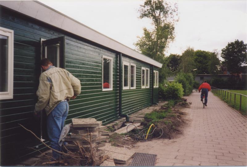 sloop oud onderkomen en herbouw
